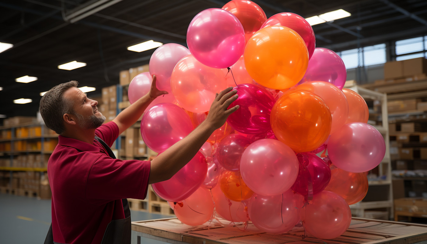 Comment fabrique-t-on les ballons publicitaires?