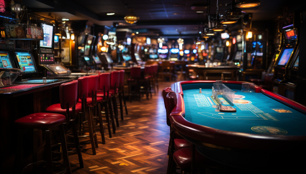 Le casino, une variété de jeux.