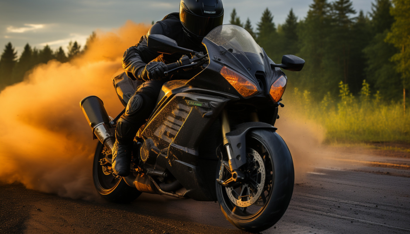 L'impact des motos sur la pollution atmosphérique